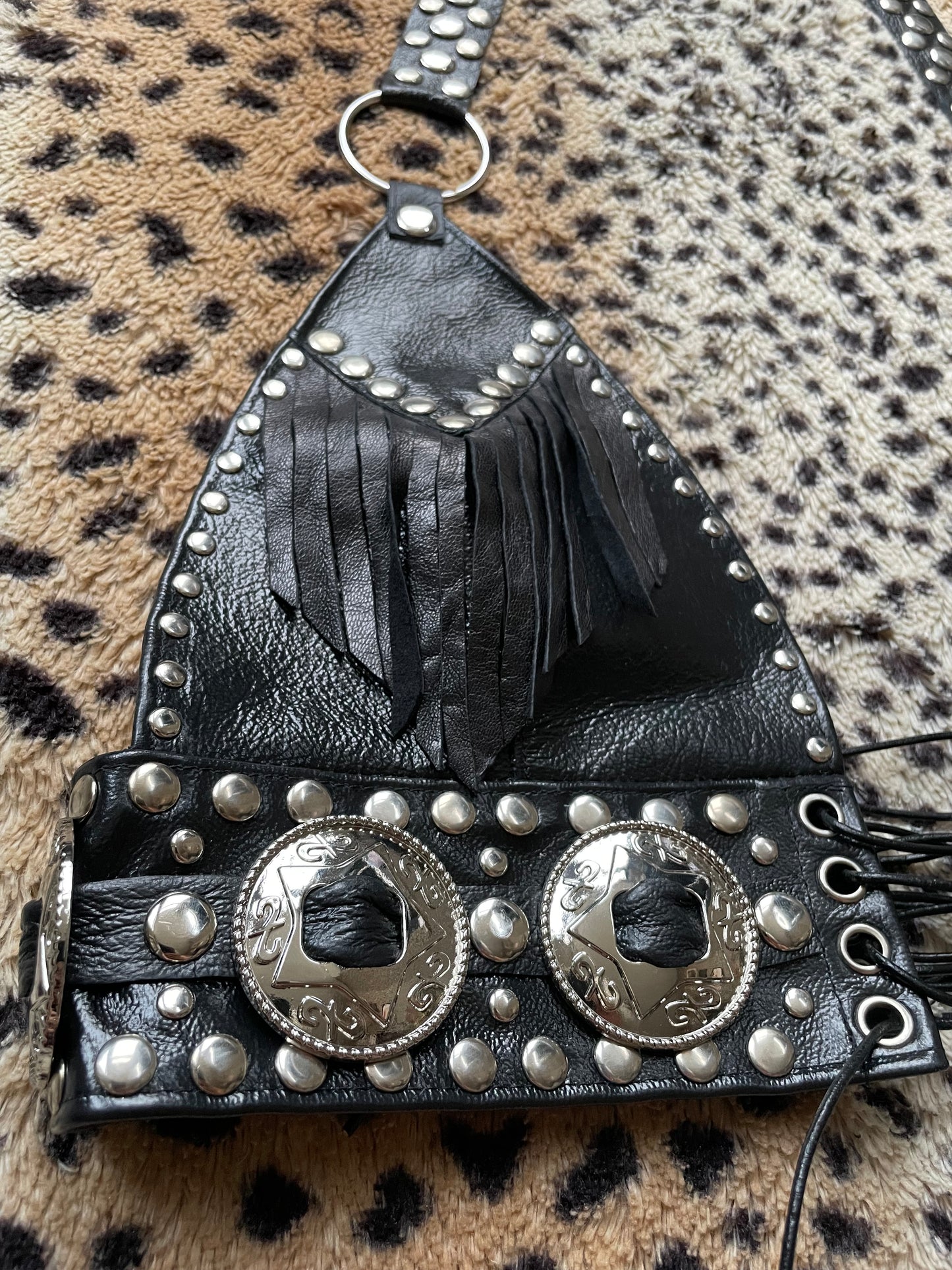 Rock 'n Roller Leather Top