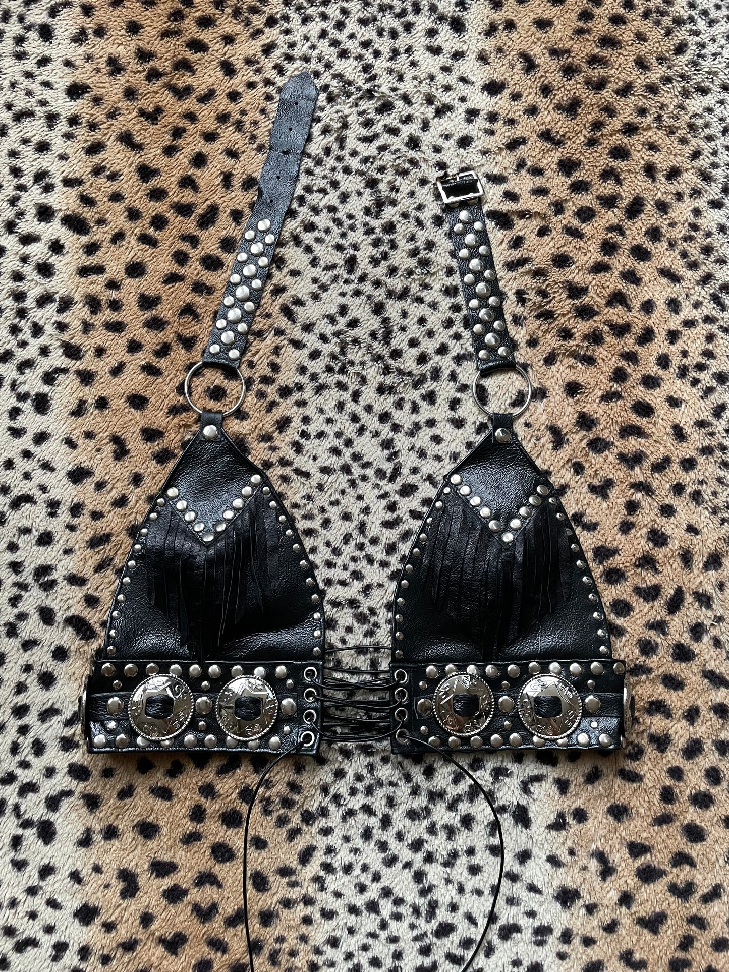 Rock 'n Roller Leather Top