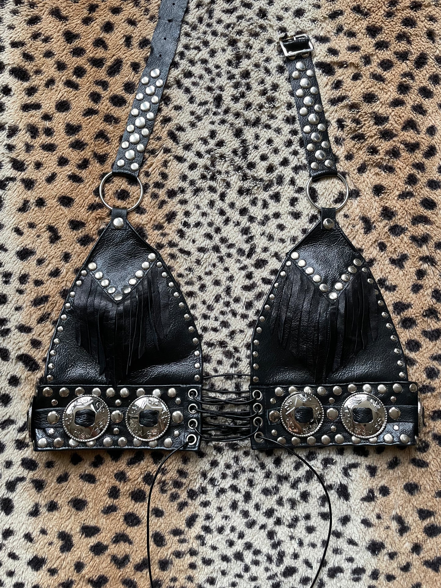Rock 'n Roller Leather Top