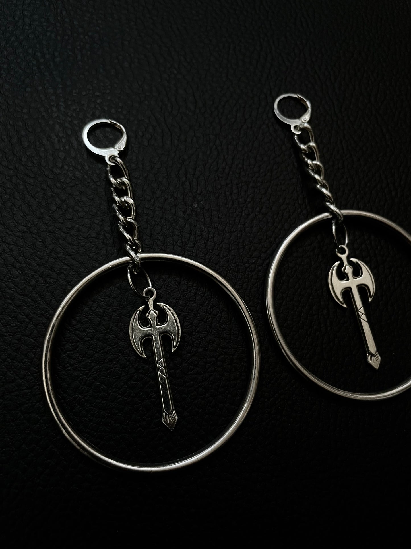 Ruled By Steel Earrings