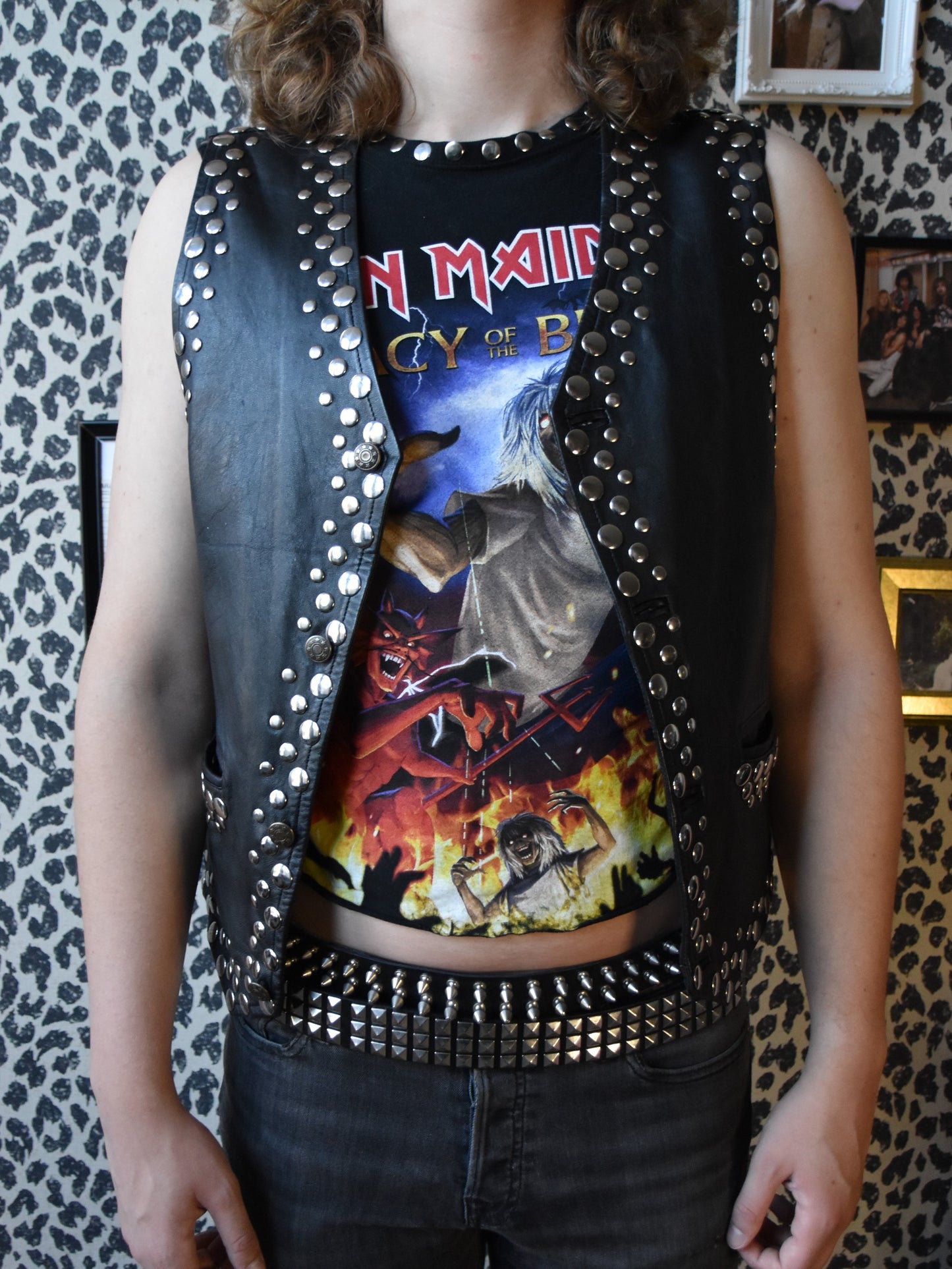Sleazy Business Leather Vest