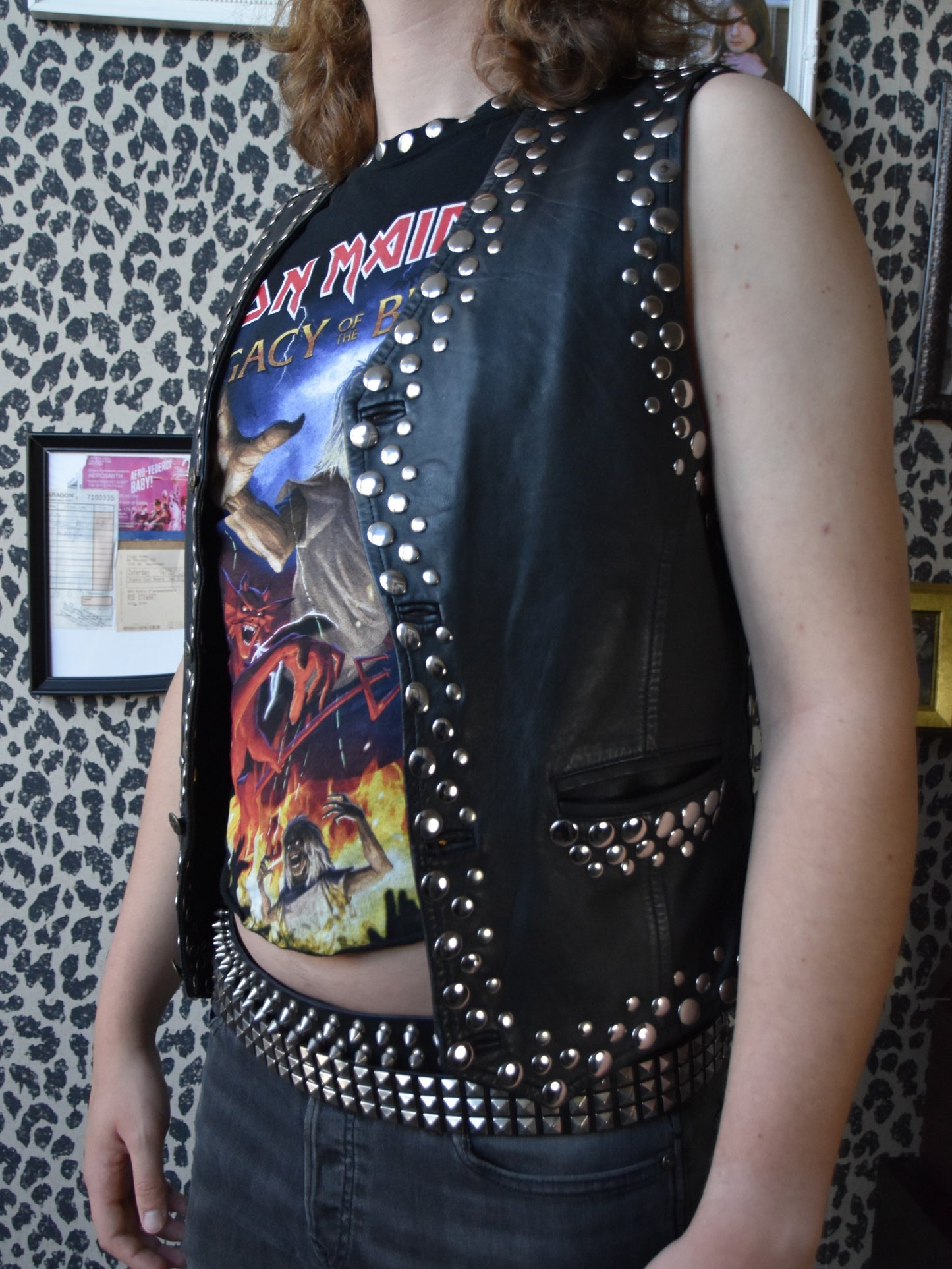 Sleazy Business Leather Vest