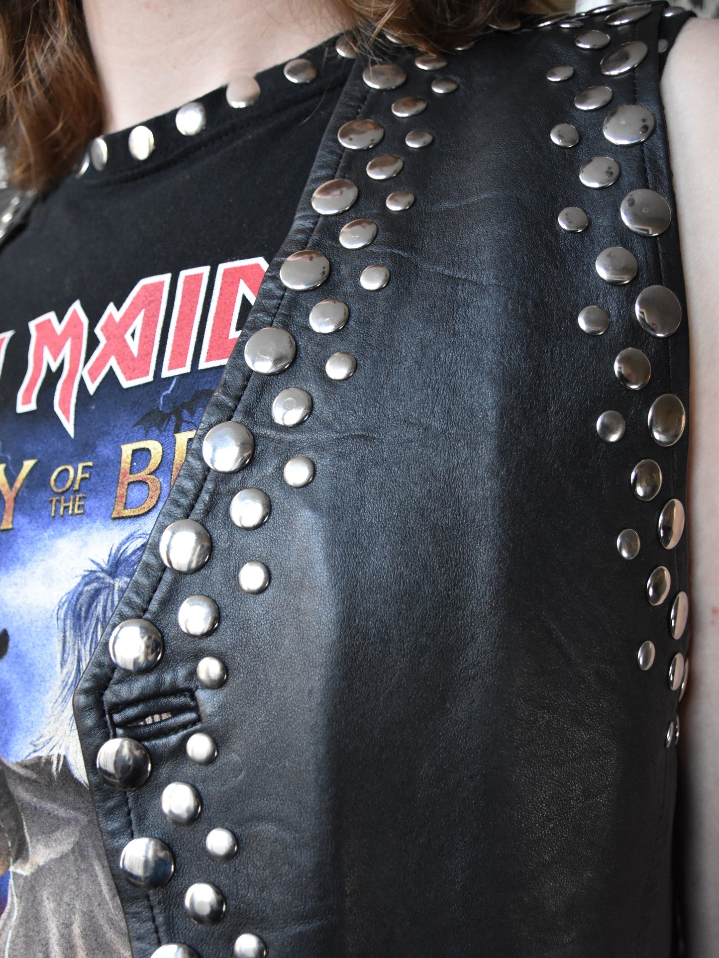 Sleazy Business Leather Vest