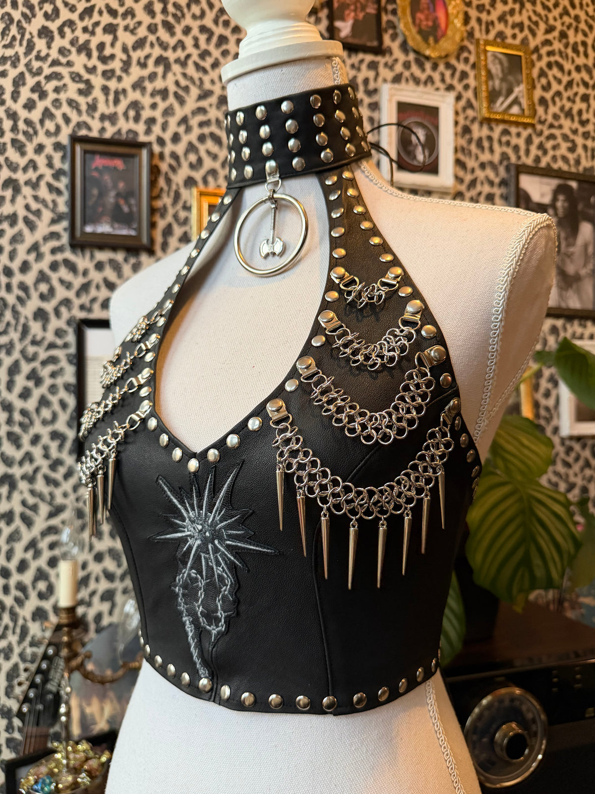 The Executioner Leather Top
