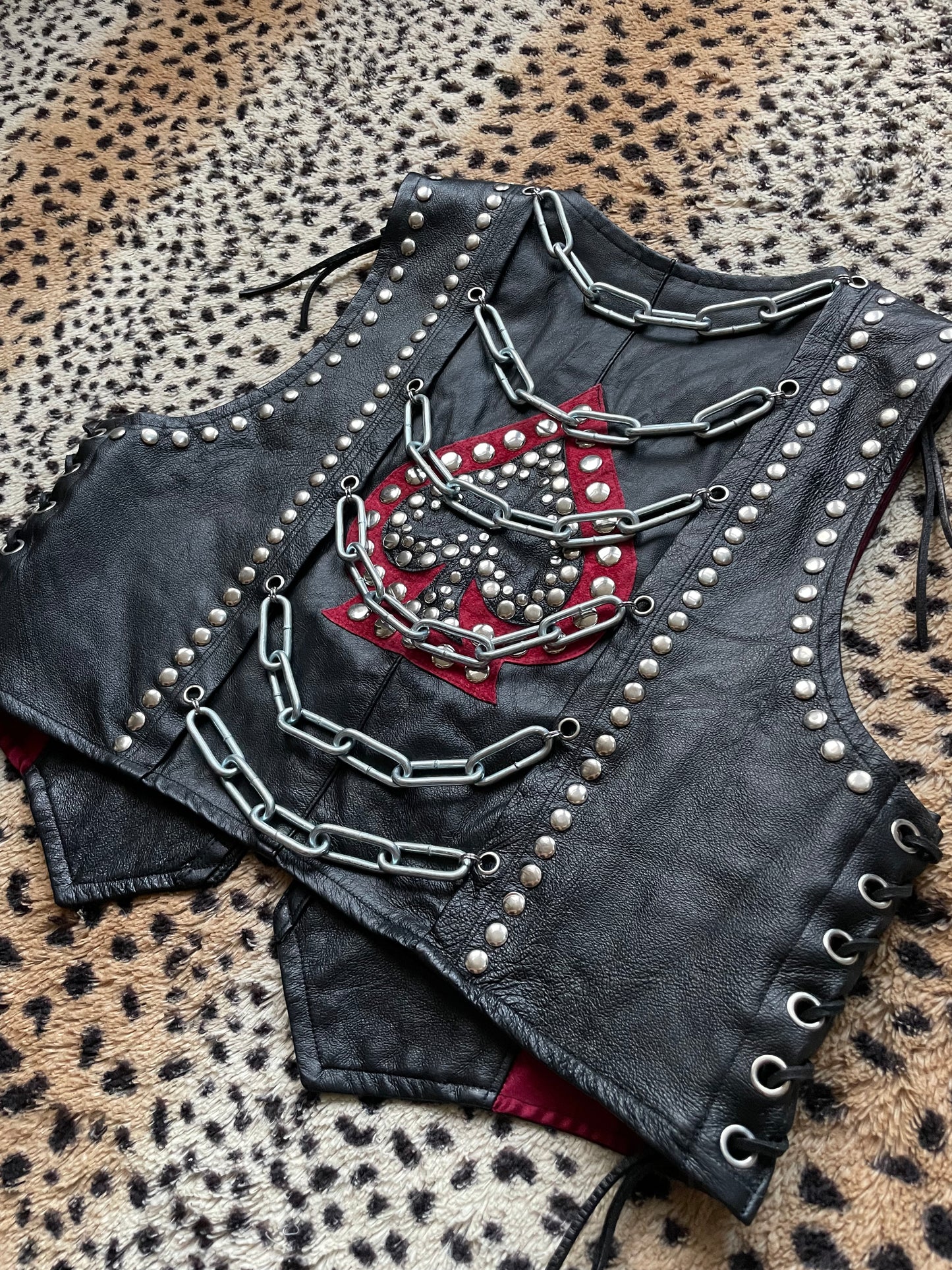 Sinner Leather Vest