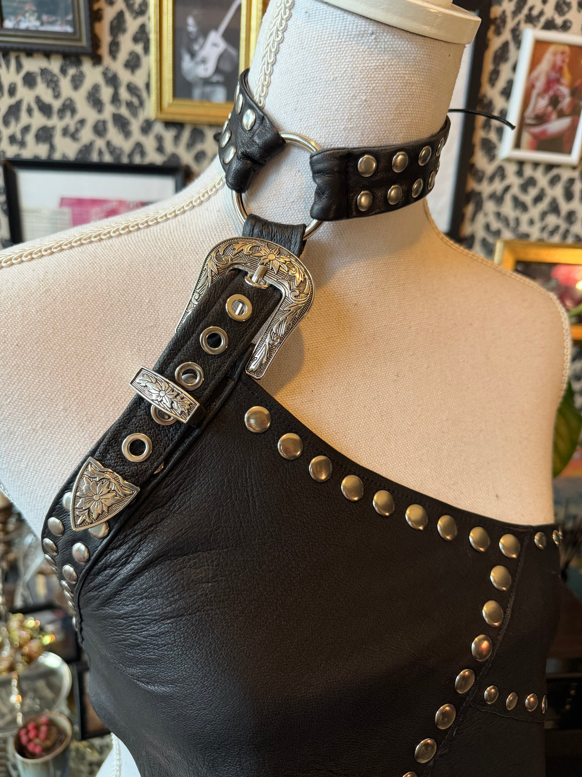 Boundless Leather Top