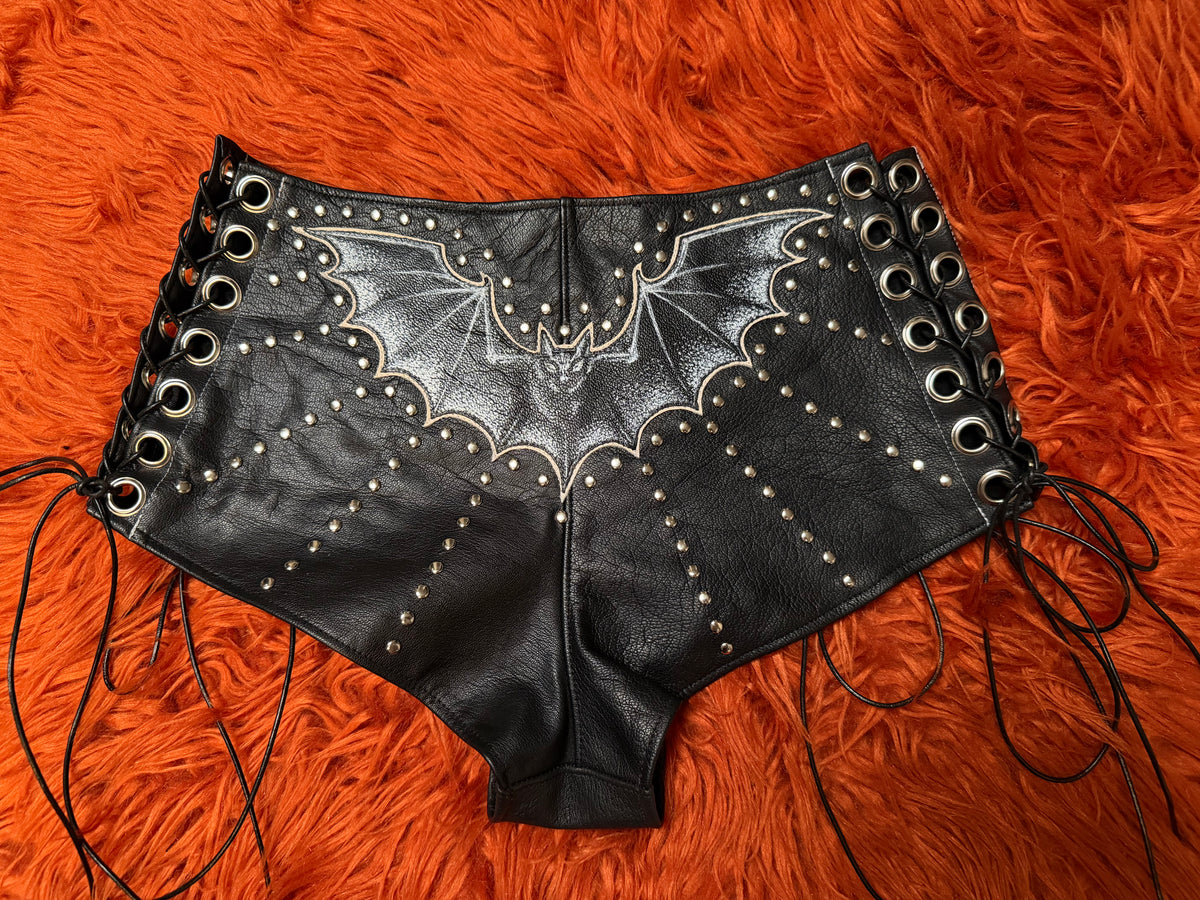 Nocturnal Leather Shorts