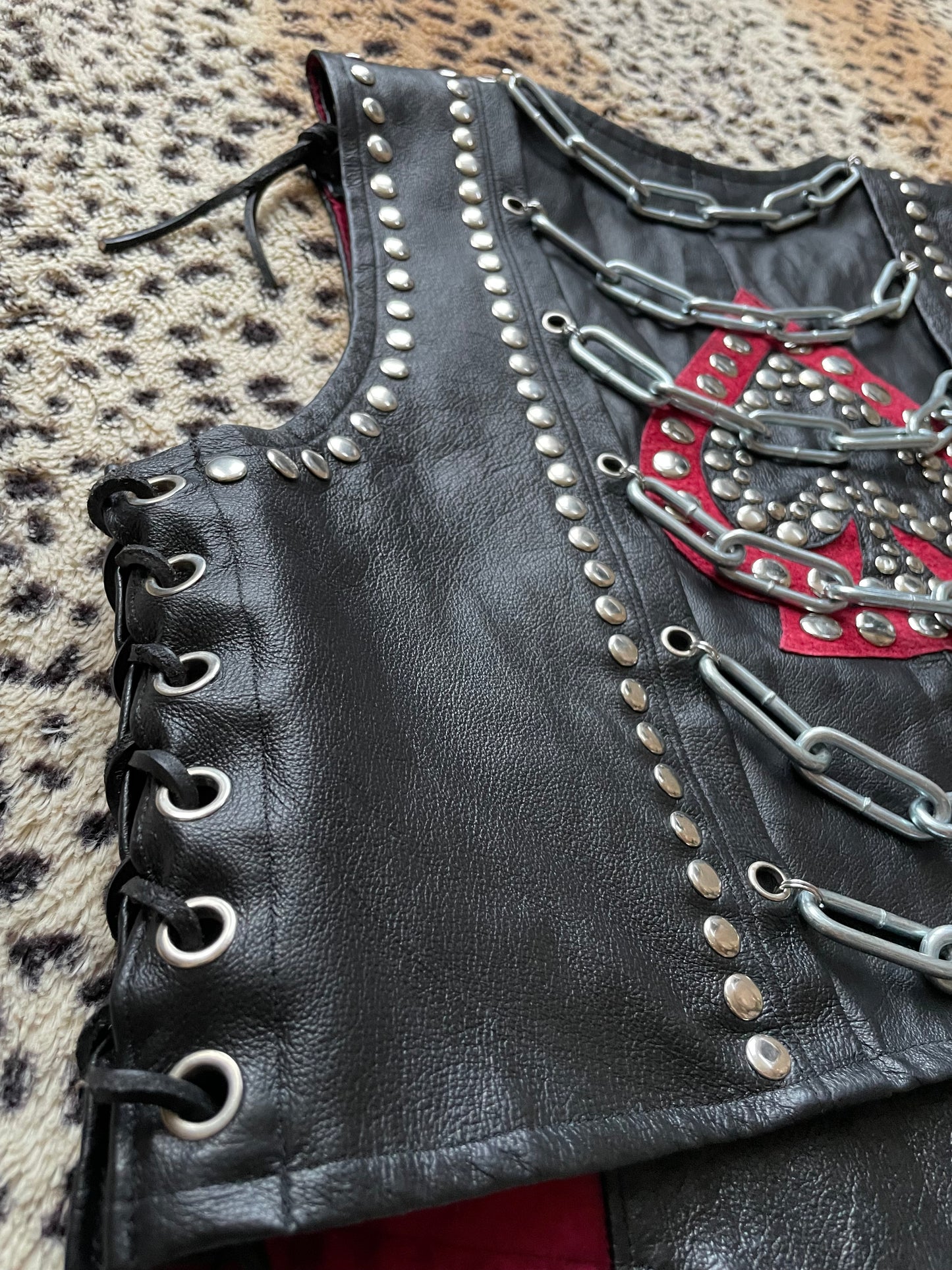 Sinner Leather Vest