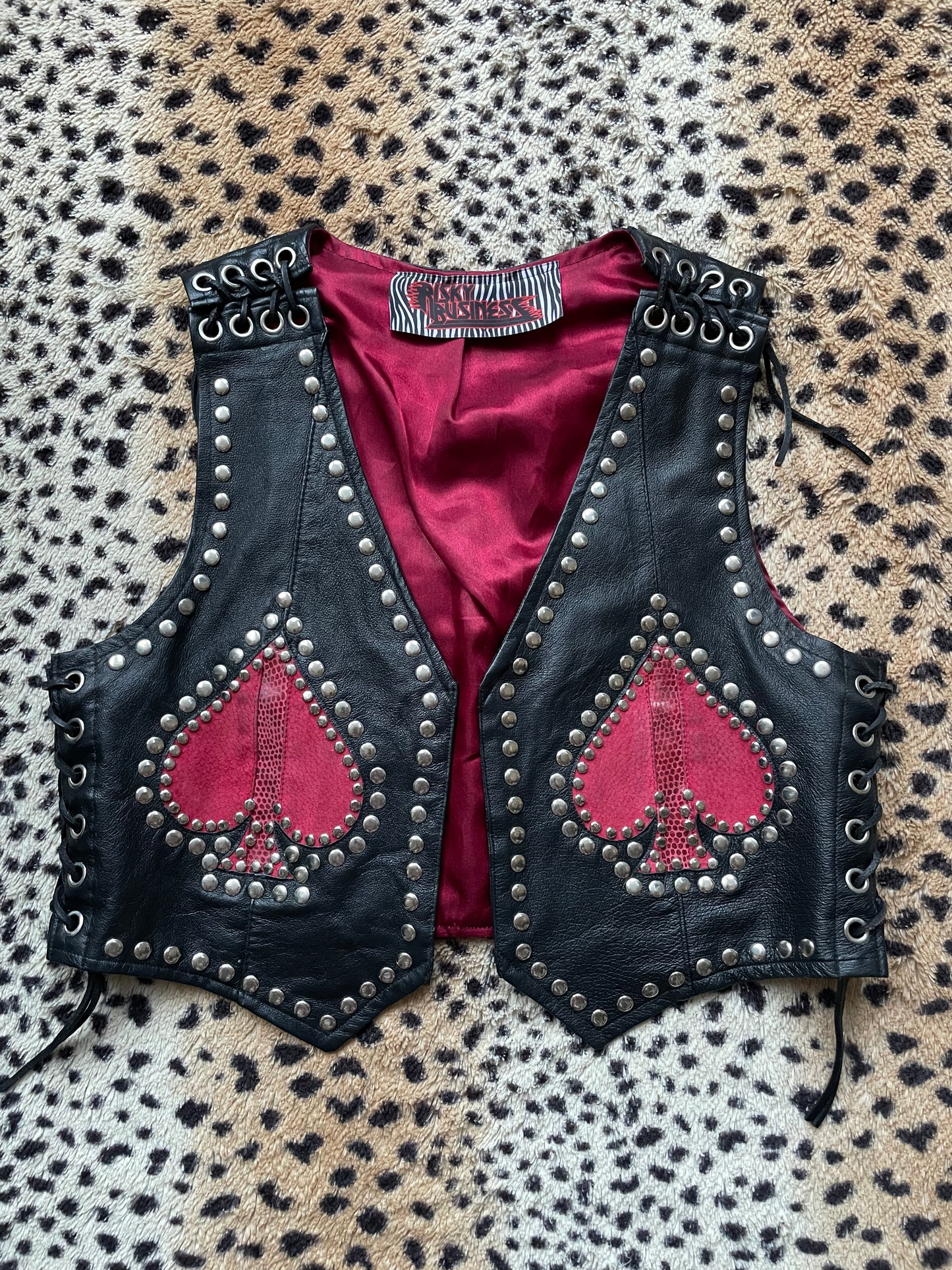 Sinner Leather Vest