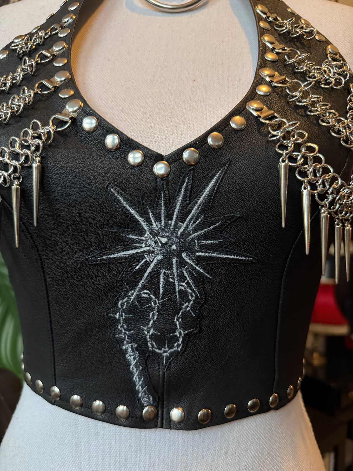 The Executioner Leather Top
