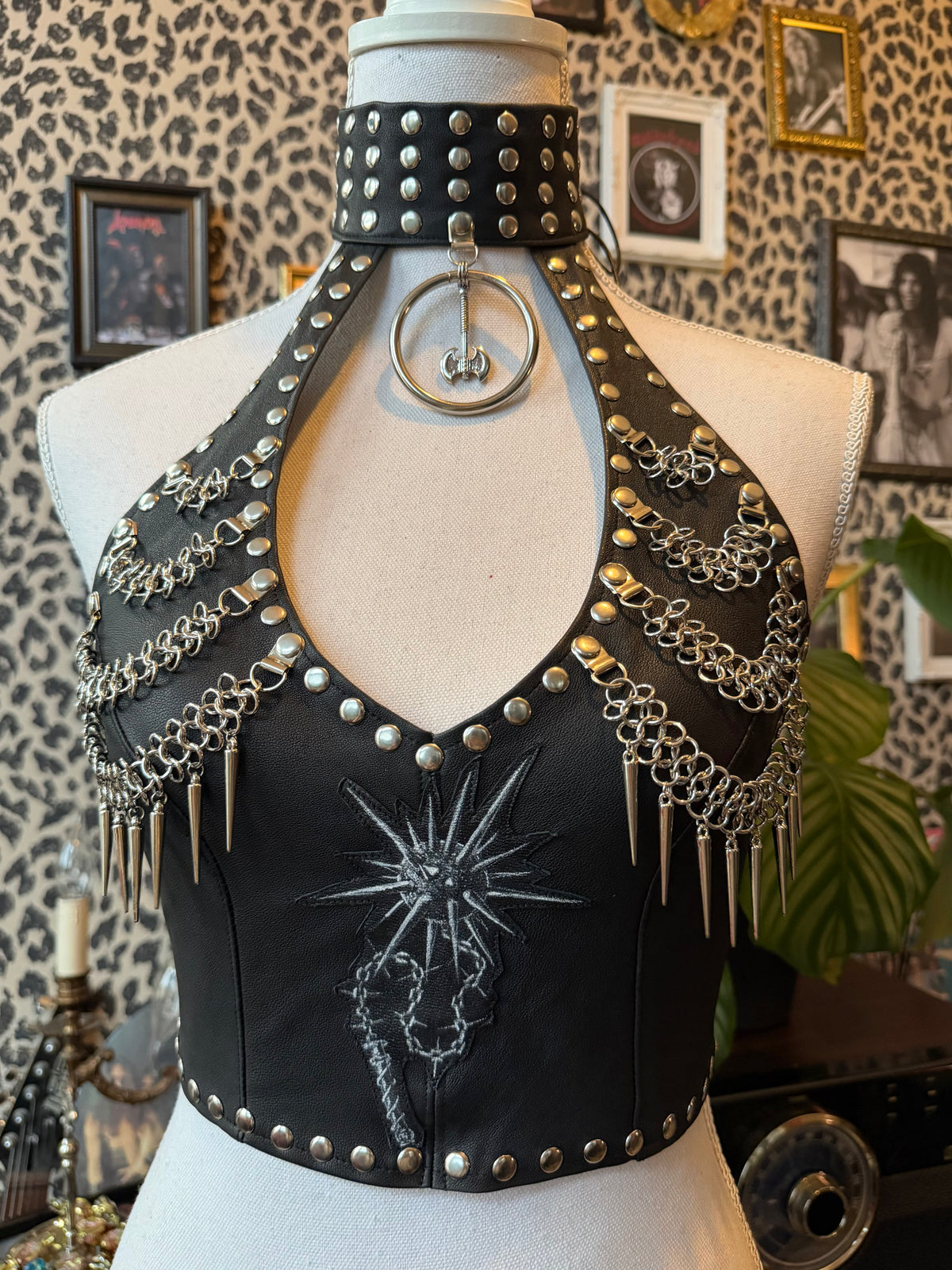 The Executioner Leather Top
