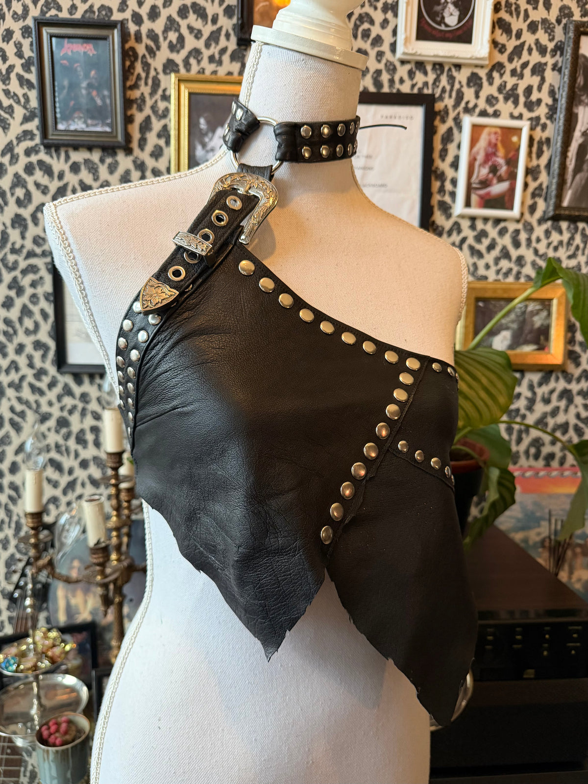 Boundless Leather Top