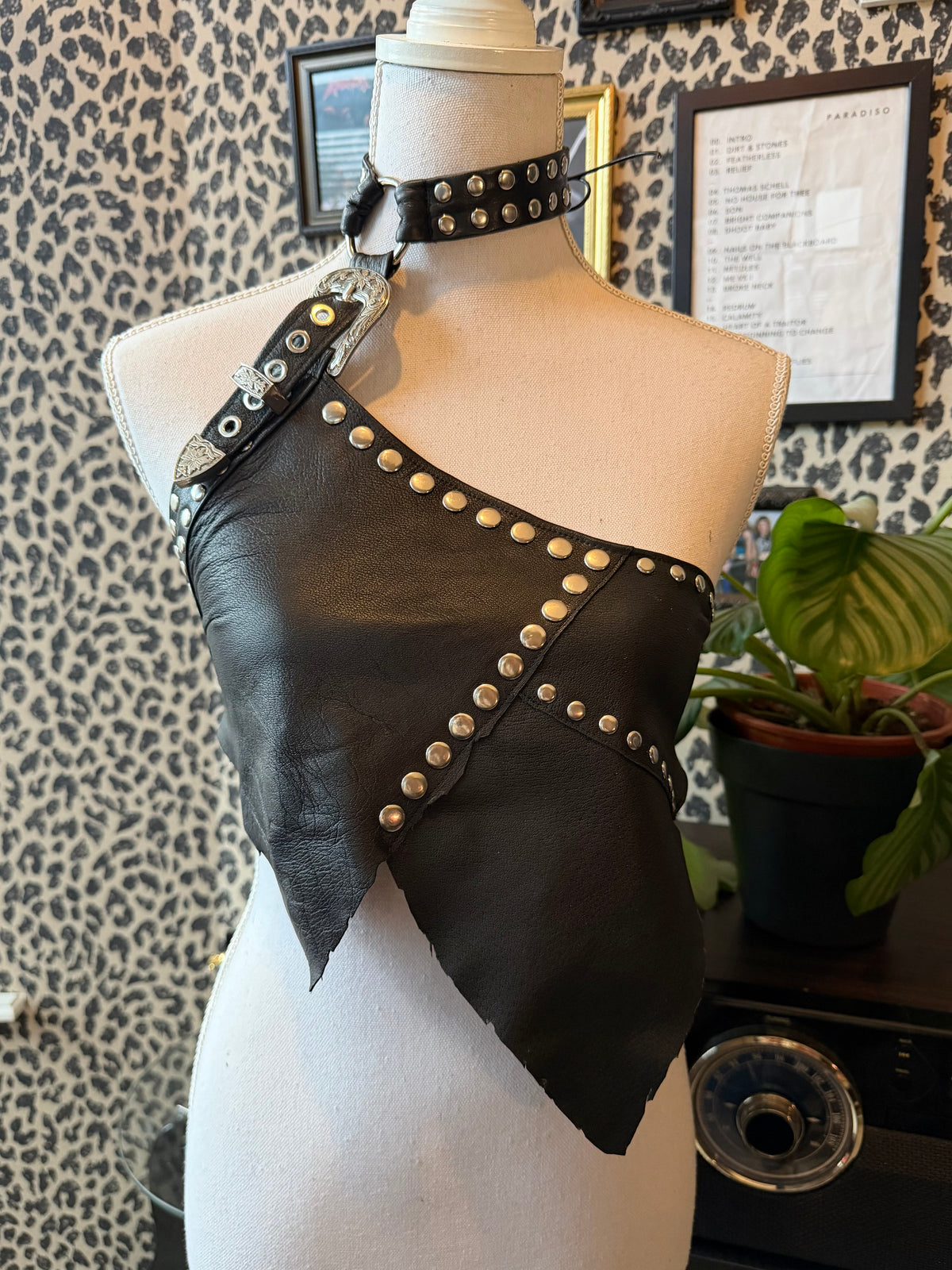 Boundless Leather Top