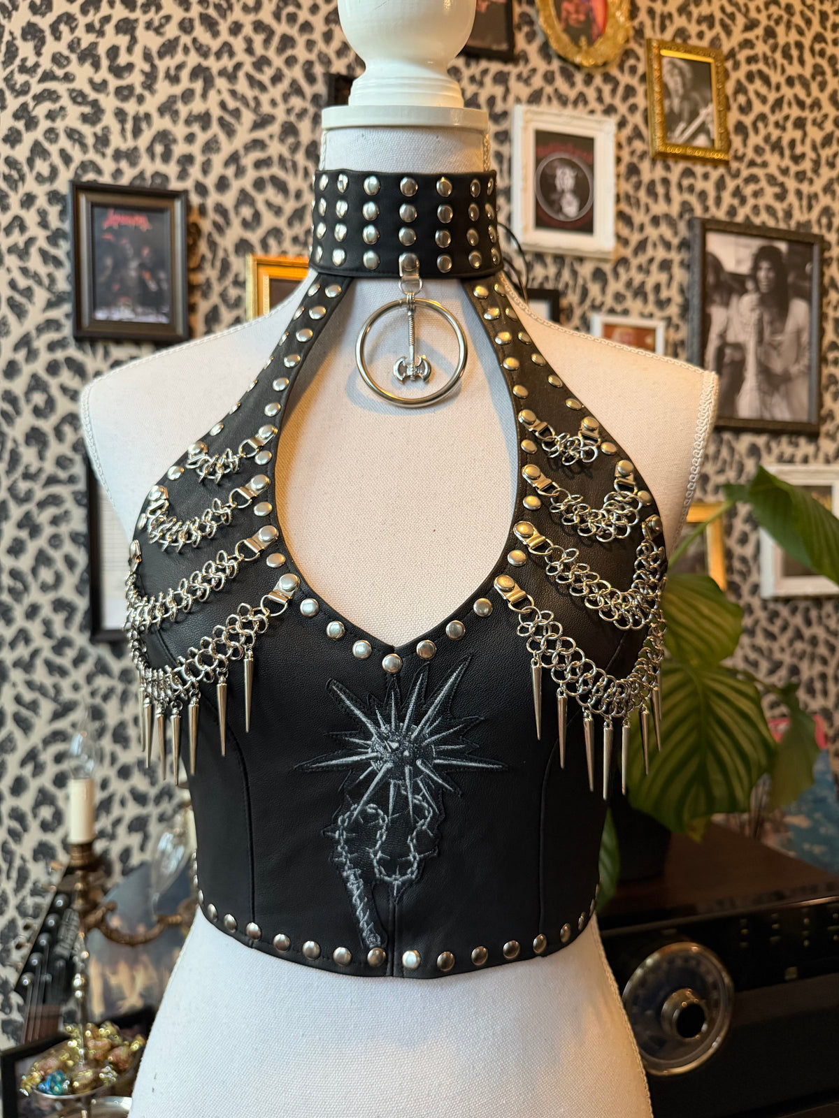 The Executioner Leather Top
