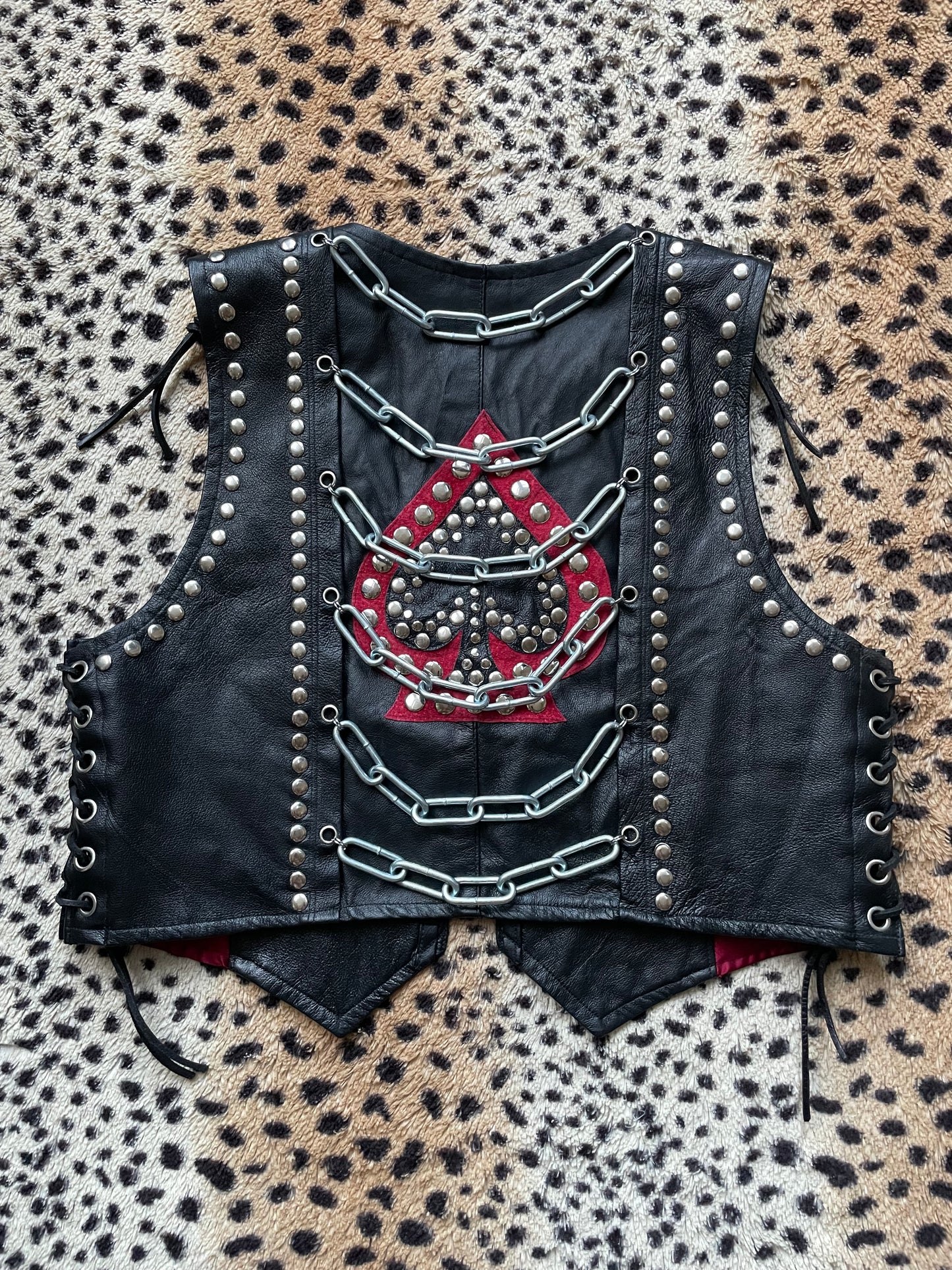 Sinner Leather Vest