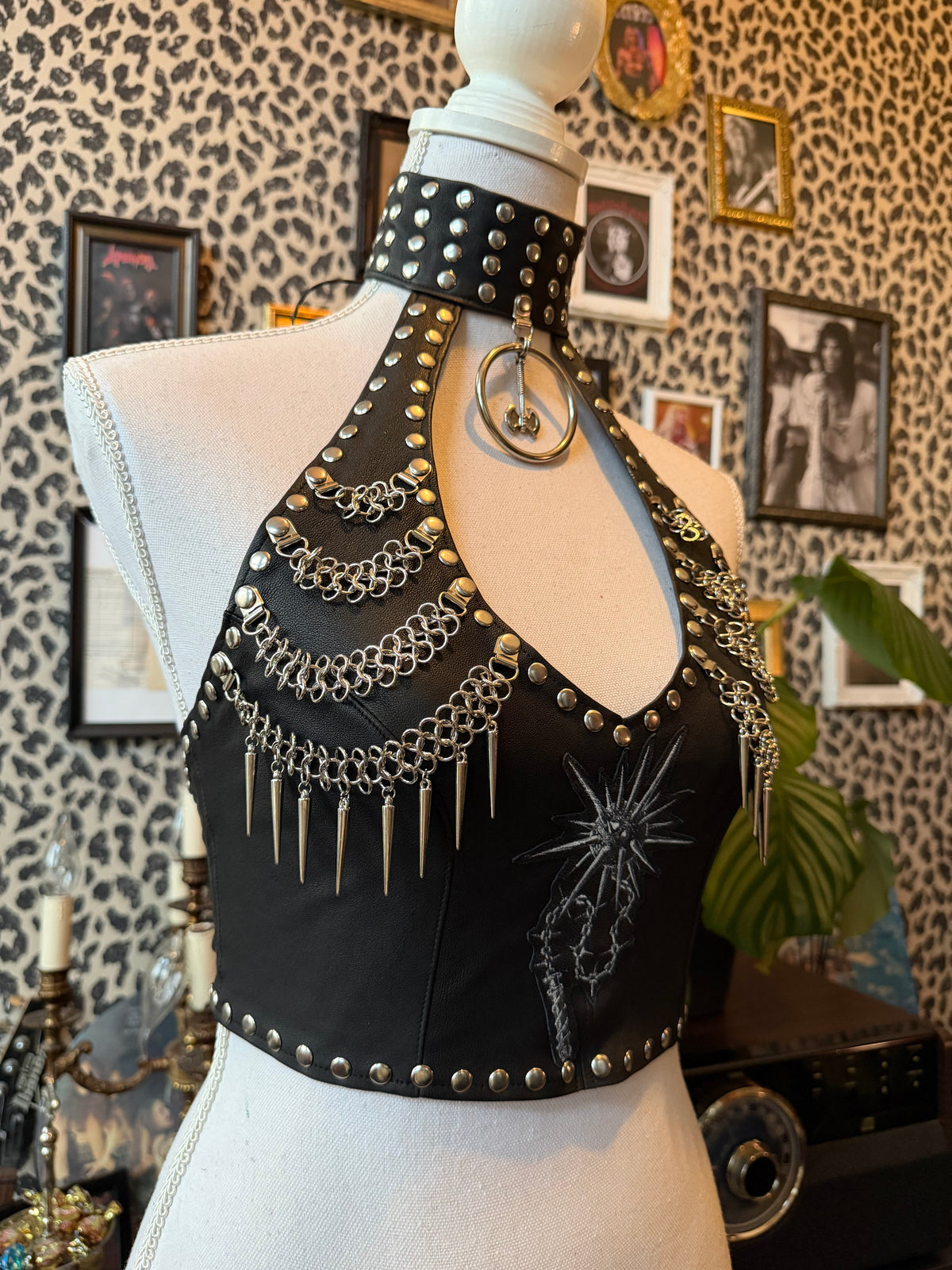 The Executioner Leather Top