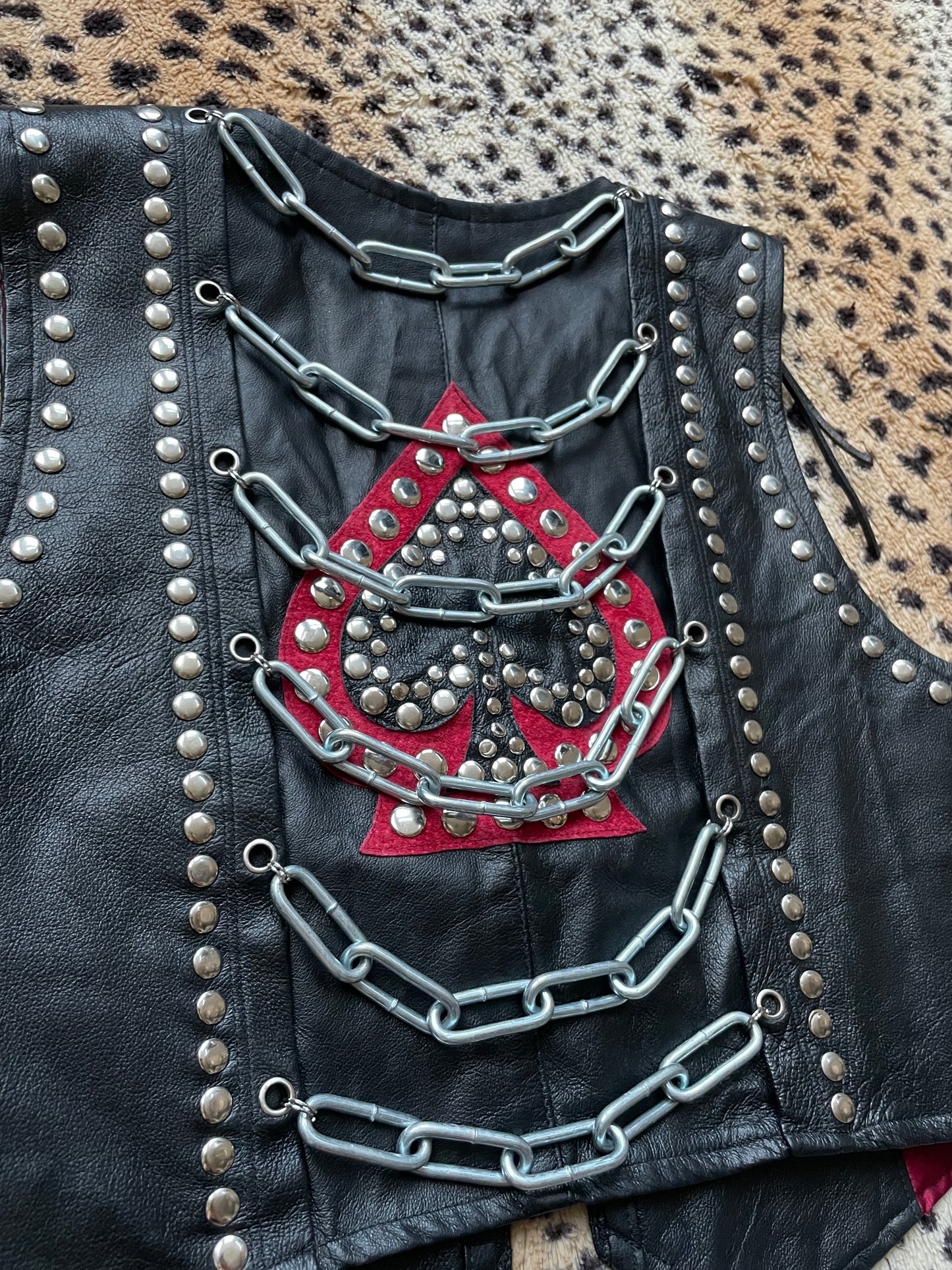 Sinner Leather Vest