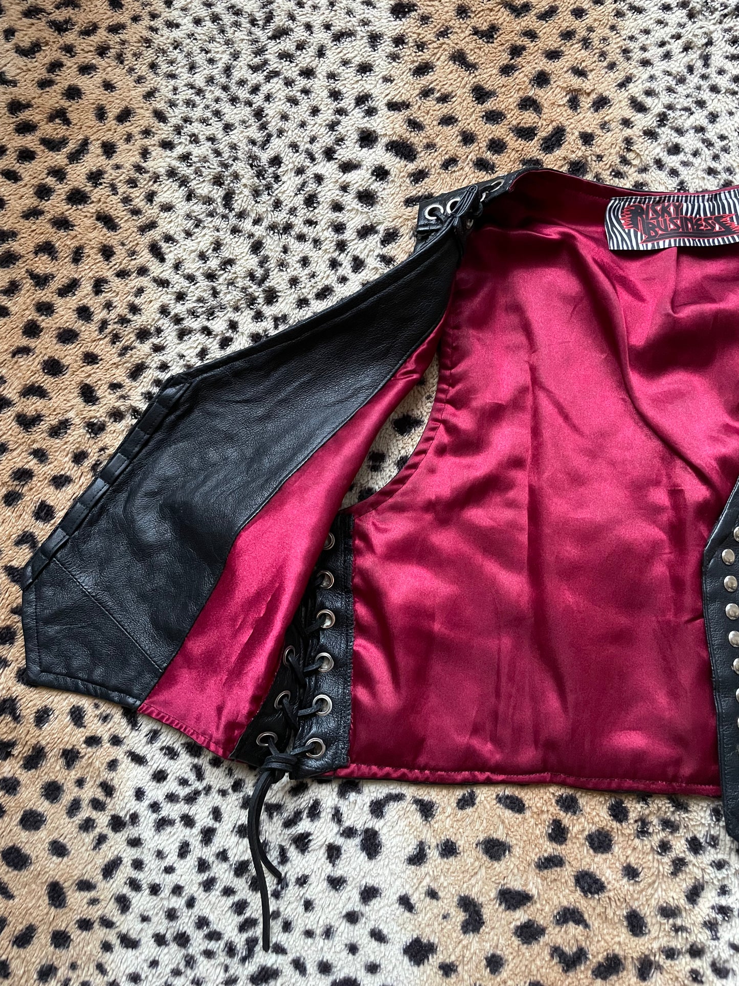 Sinner Leather Vest