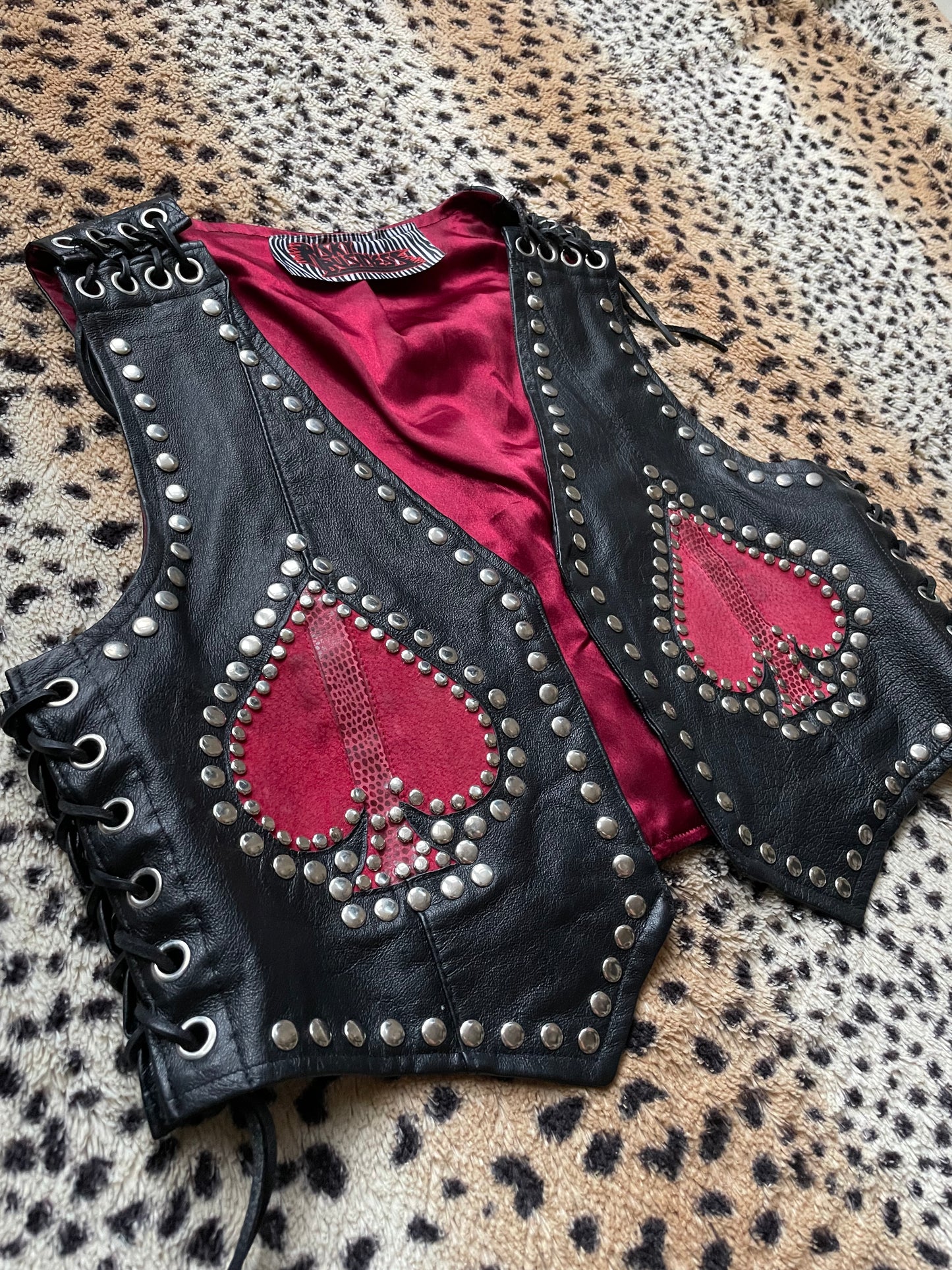 Sinner Leather Vest