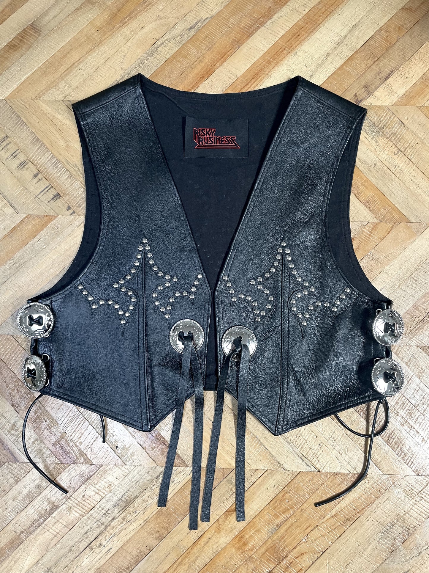 Motorbreath Leather Vest