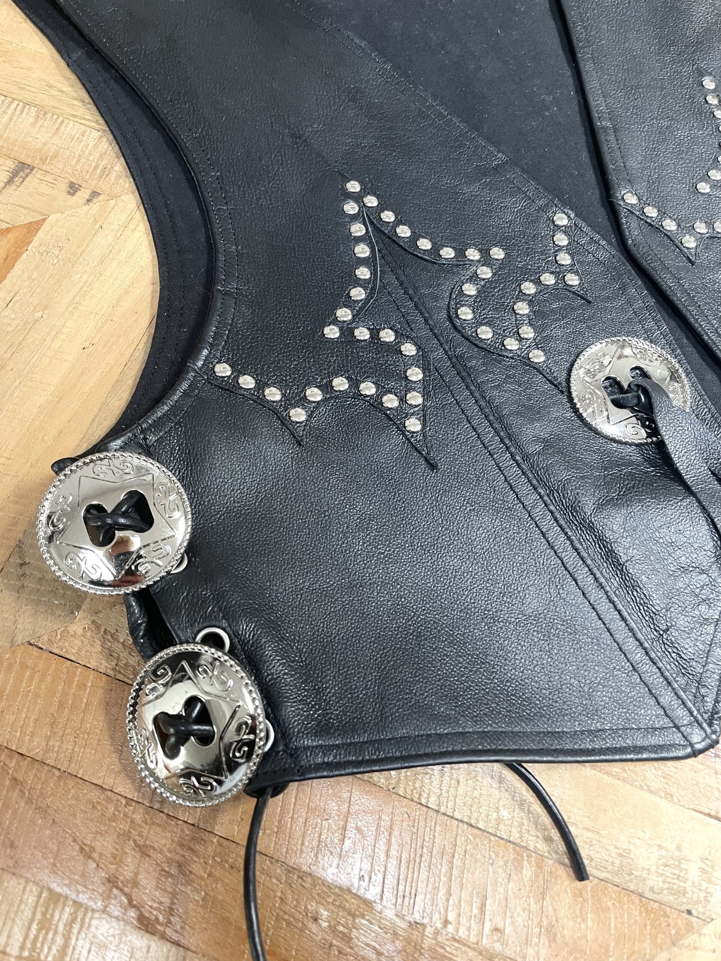 Motorbreath Leather Vest