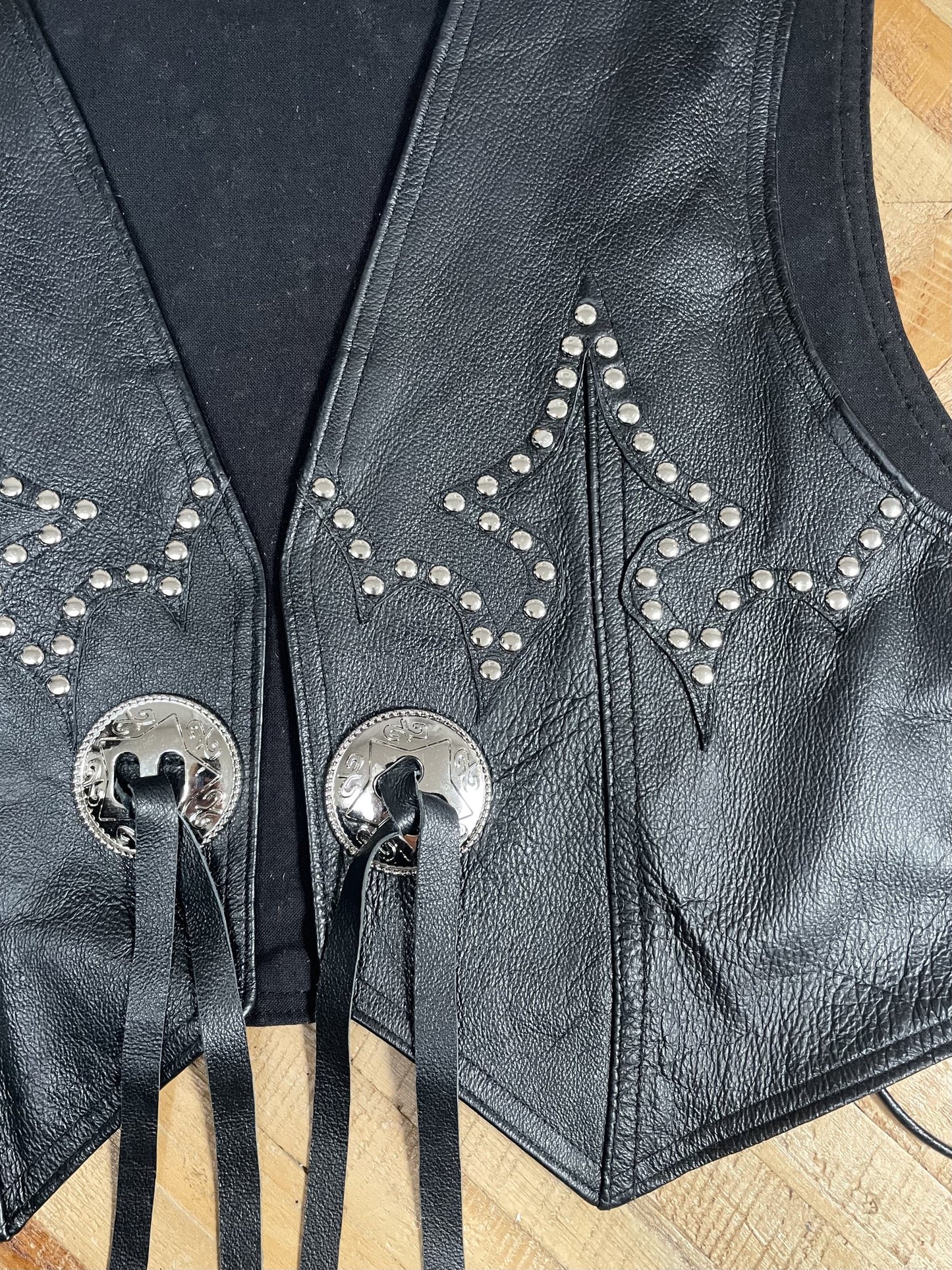 Motorbreath Leather Vest