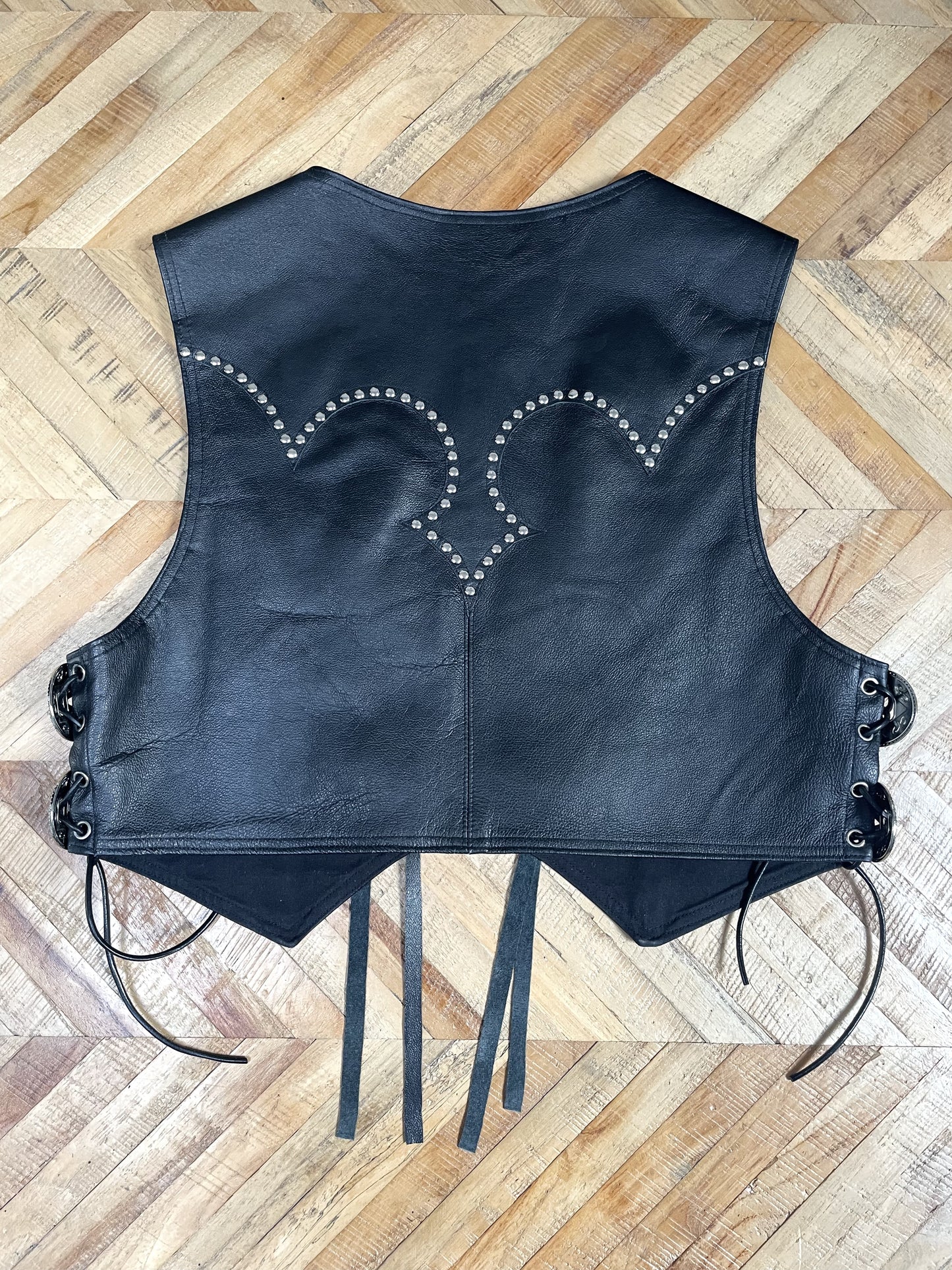 Motorbreath Leather Vest