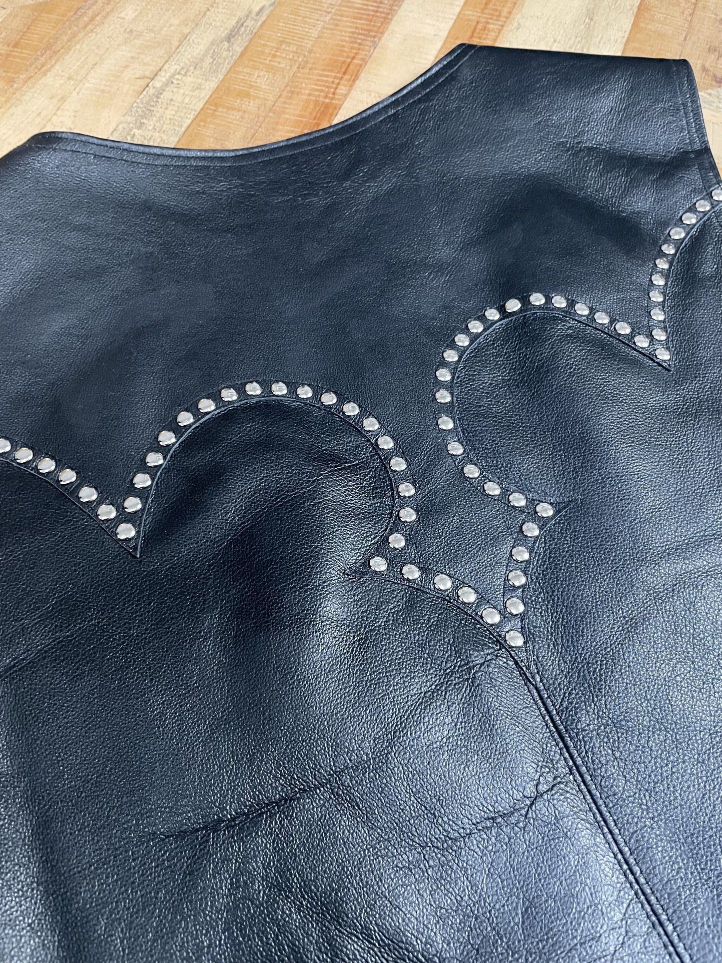 Motorbreath Leather Vest