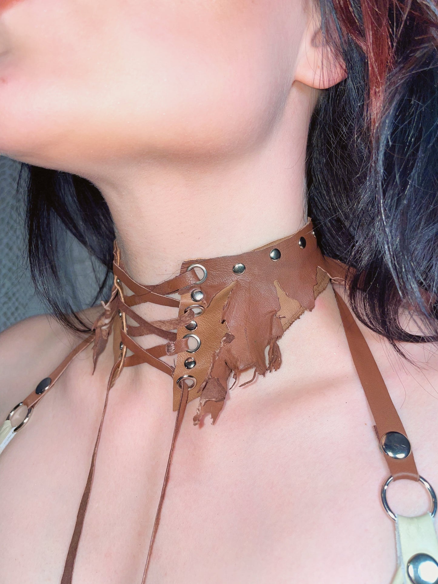 Animalize Leather Choker