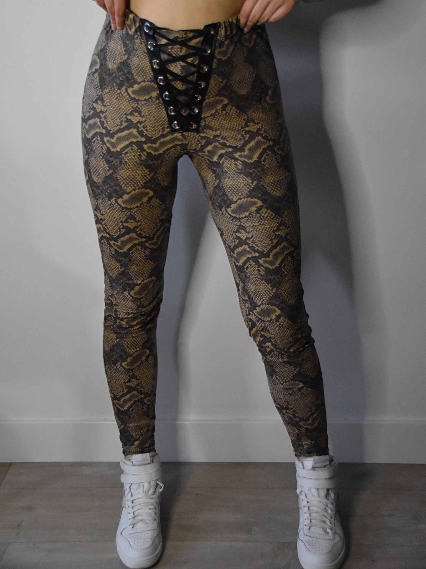 Venomous Snakeskin Pants